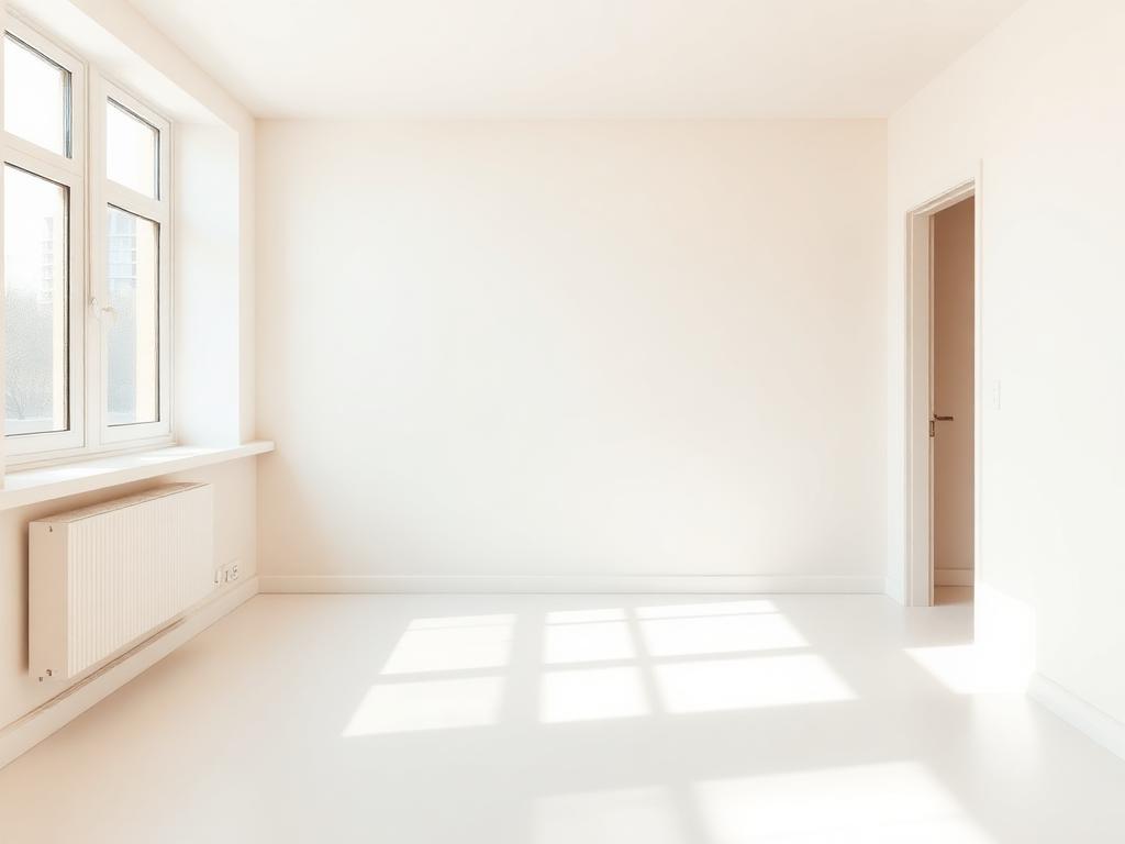Empty home cleaned for a move-out